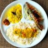 Boual Fish + Rice + Dal 