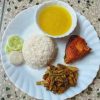 Baym Fish + Rice + Dal 