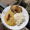 Ayeer Fish + Rice + Dal 